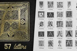 Vintage Letter A Vector And PNG