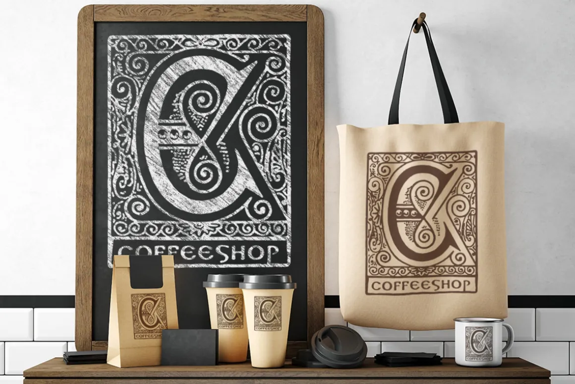Vintage Letter X Vector And PNG