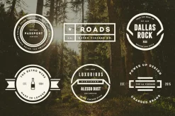 14 Vintage Logos & Badges