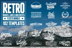 382 Vintage Logos Bundle