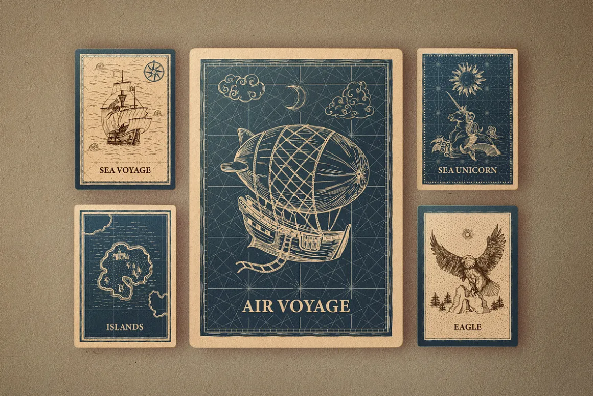 Vintage Map: Procreate Brushes