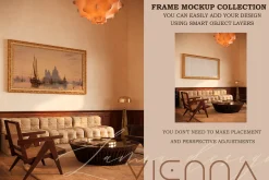 Vintage Mockup Frame for art