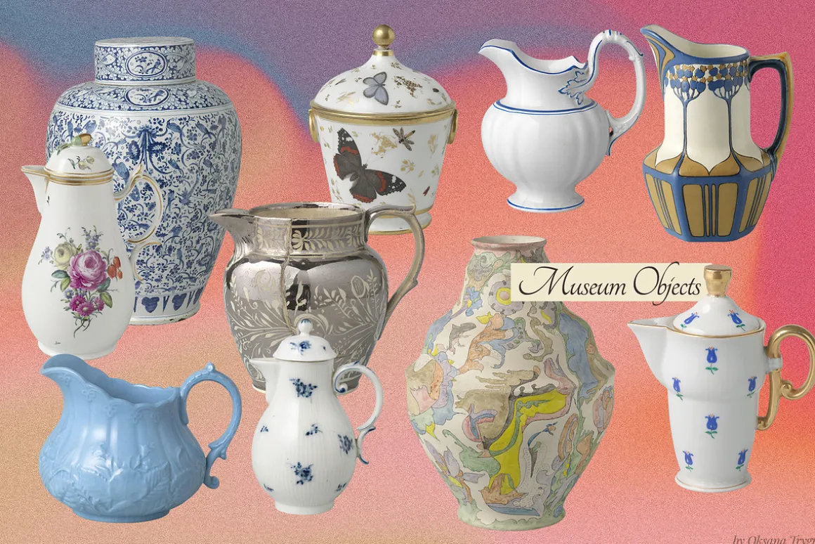 Vintage Museum Collage Elements Pack