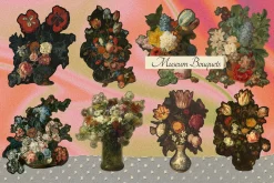 Vintage Museum Collage Elements Pack