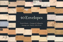 165 Vintage Paper Ephemera Vol. 1