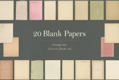 165 Vintage Paper Ephemera Vol. 2