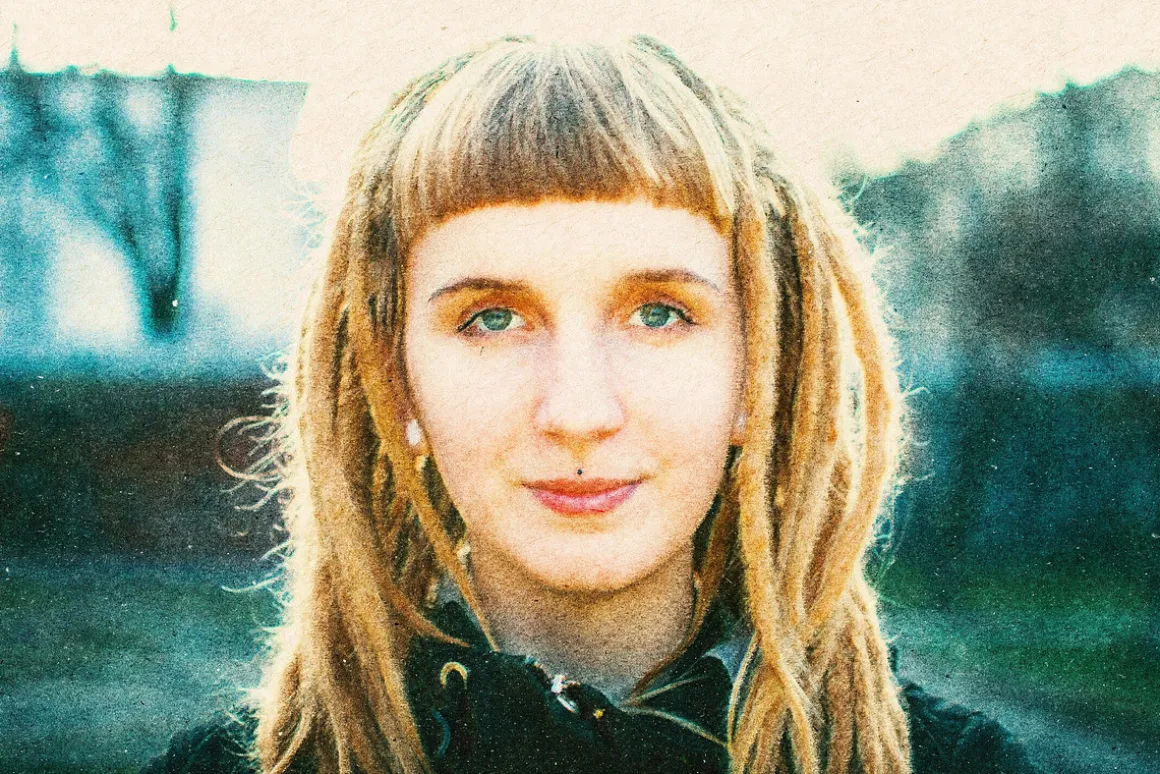 Vintage Postcard Photo Effect