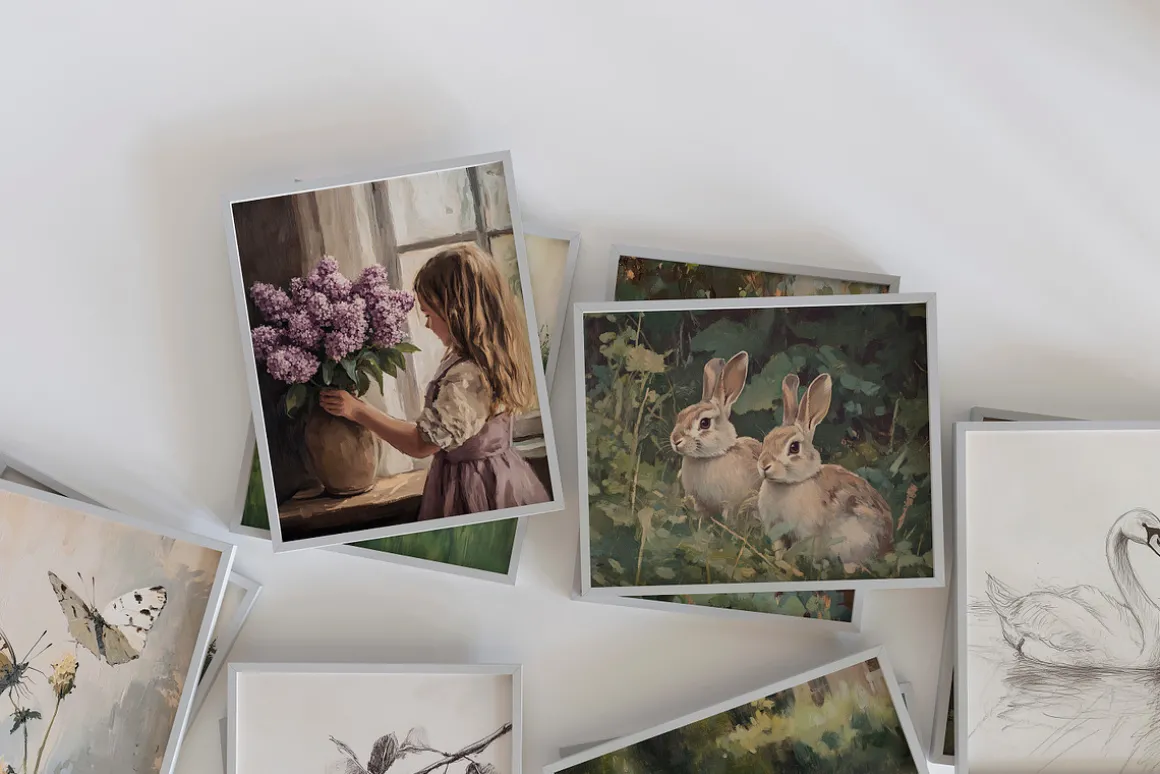Vintage Print & Poster Bundle
