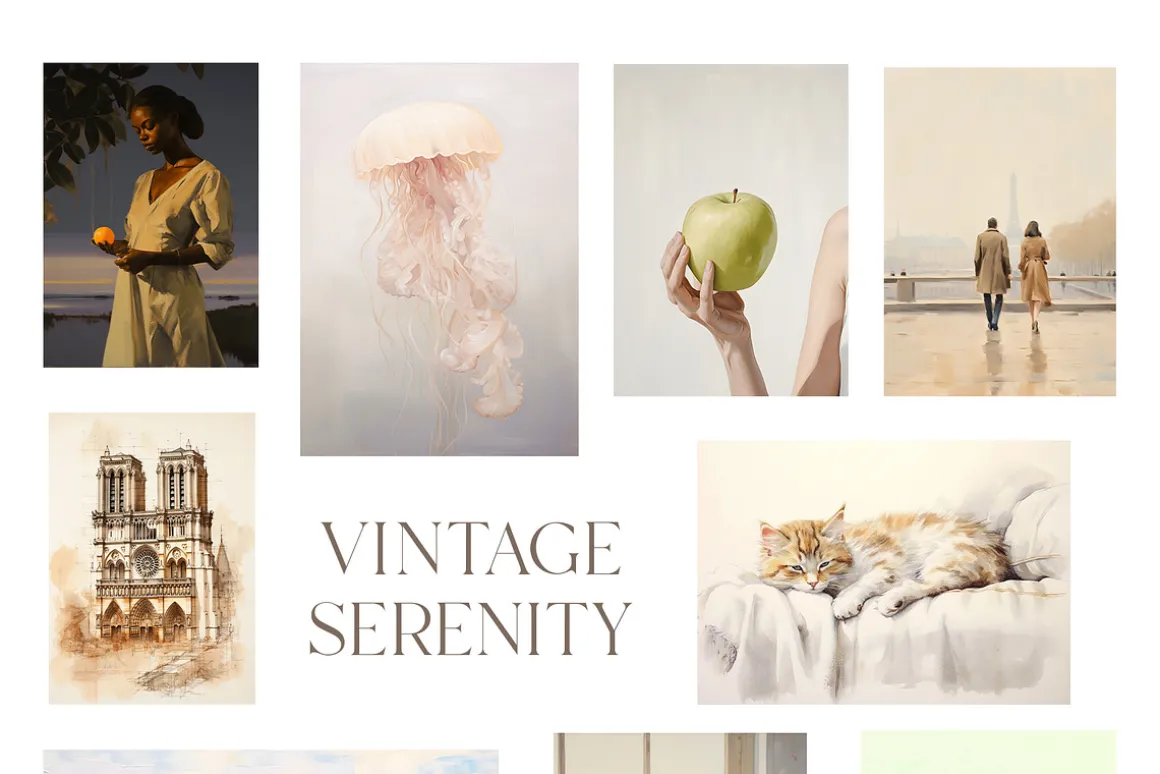 Vintage Print & Poster Bundle