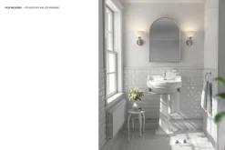 Vintage Retro Bathroom Mockup