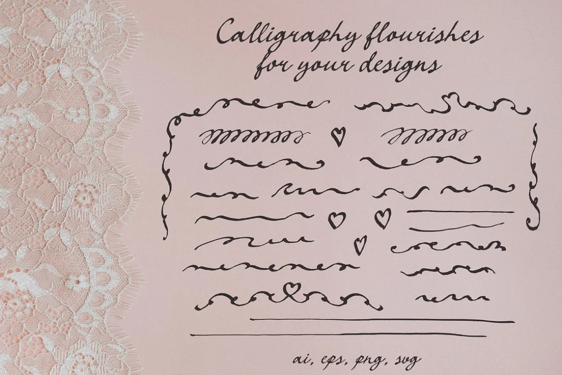 Vintage Retro script font Quill Pape