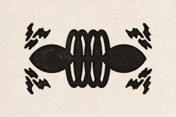 Vintage Stamp Print Effect