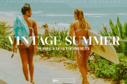 10 VINTAGE SUMMER Lightroom Presets