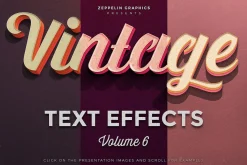 Vintage Text Effects Vol.6