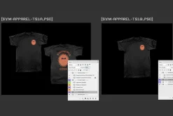 Vintage T-Shirt Mockup