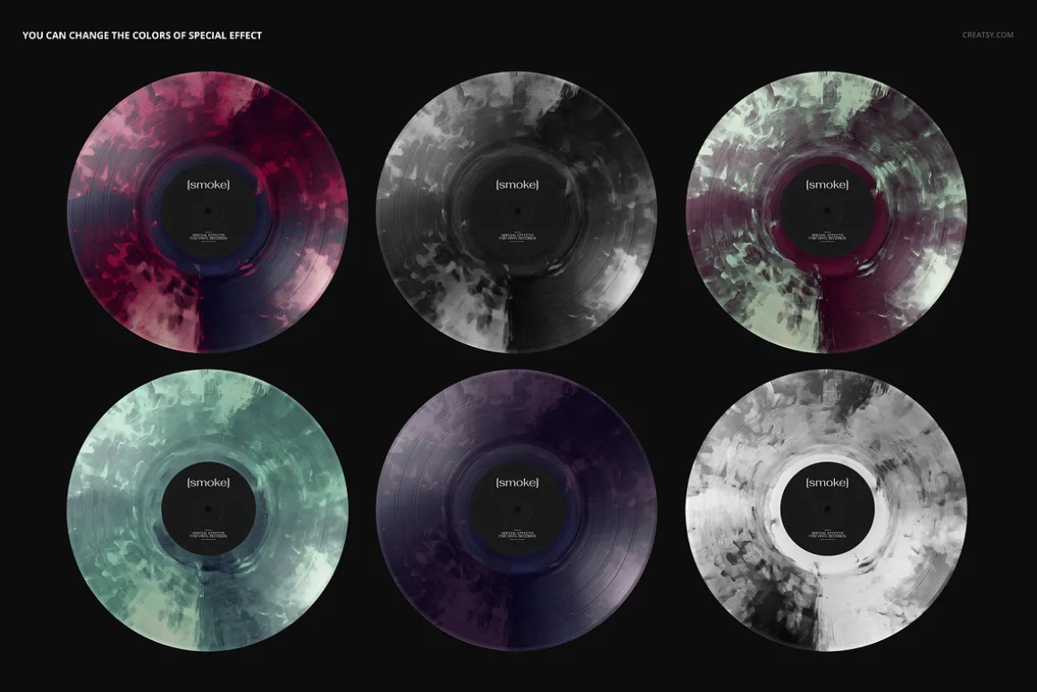 Vinyl Record & Cover v.1 Mockup