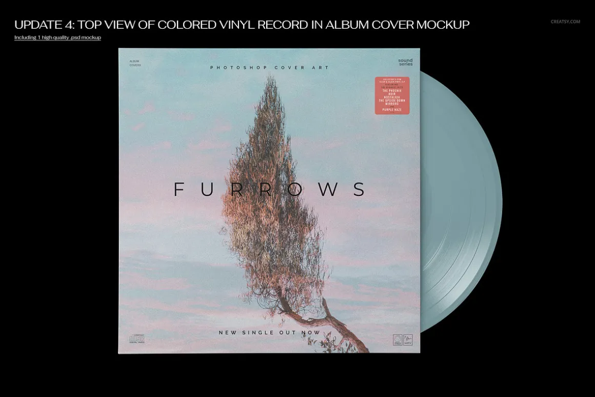 Vinyl Record Mockup Bundle