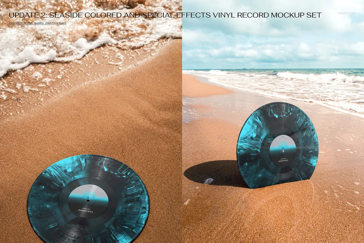 Vinyl Record Mockup Bundle