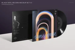 Vinyl Record Mockup Bundle