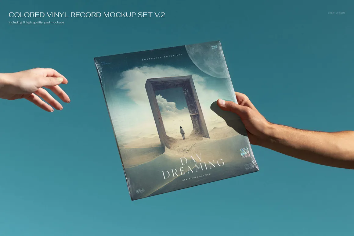 Vinyl Record Mockup Bundle