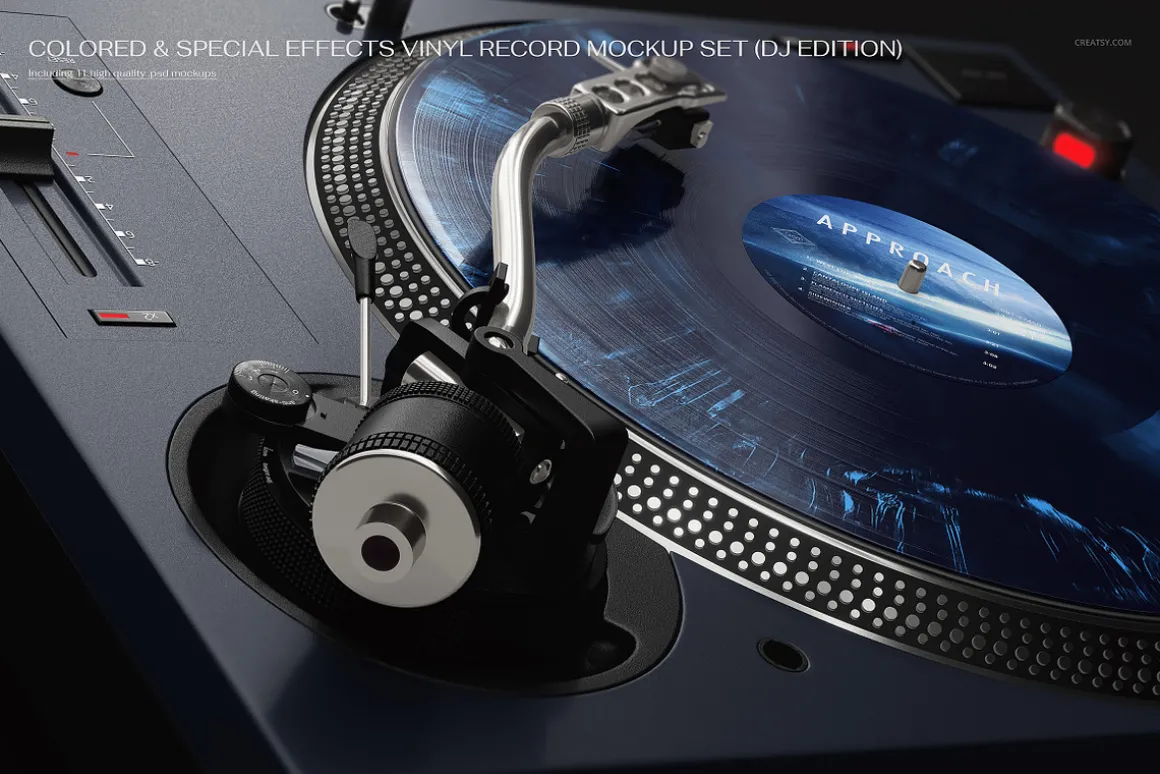 Vinyl Record Mockup Bundle