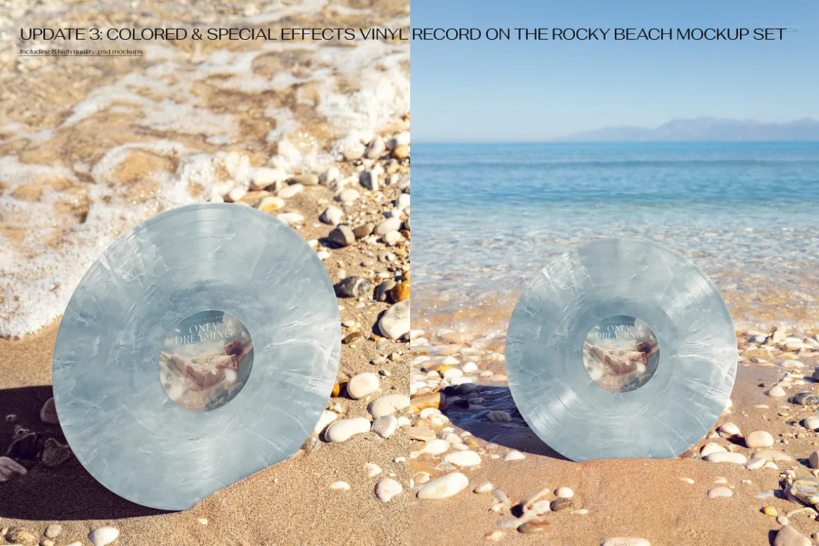Vinyl Record Mockup Bundle