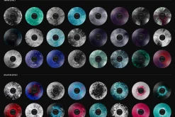 Vinyl Record on DJ Turntable Mockup