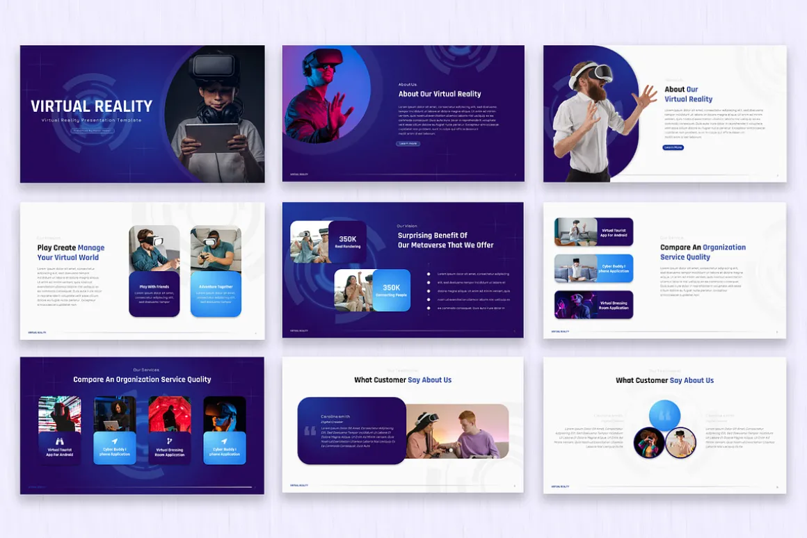 Virtual Reality Presentation Slides