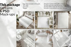 Viscose Carpets Mockups