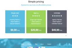 Visio Pagewiz Landing Page + PSD
