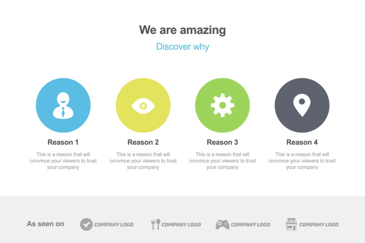 Visio Pagewiz Landing Page + PSD