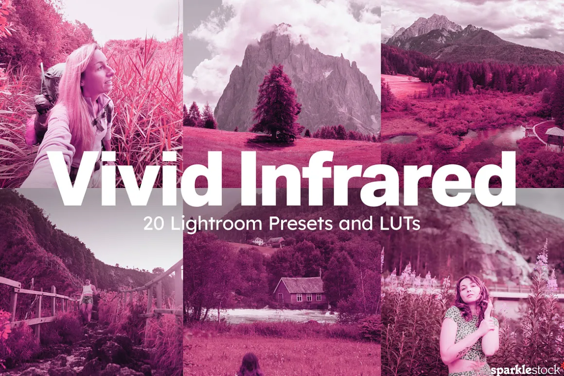 20 Vivid Infrared Lightroom Presets