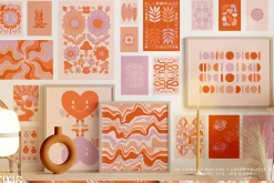 1070+ Vivid Posters Patterns Bundle