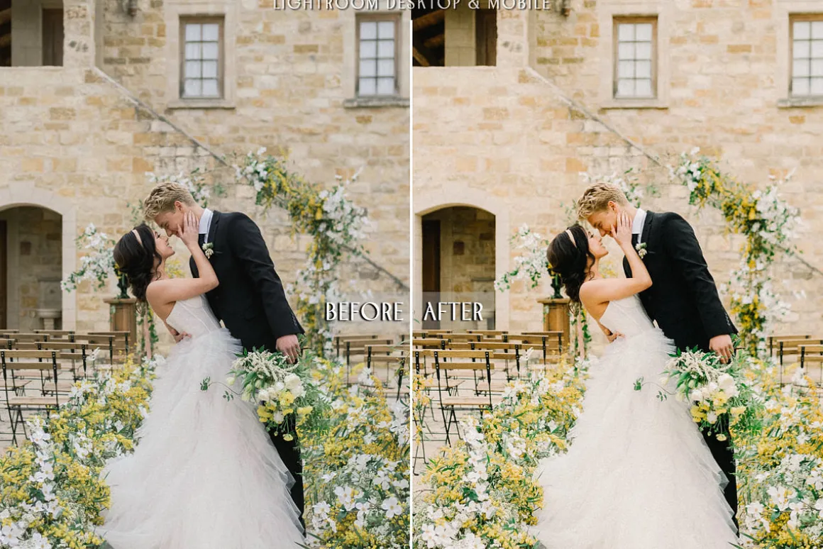 Vogue Wedding Film Lightroom Presets