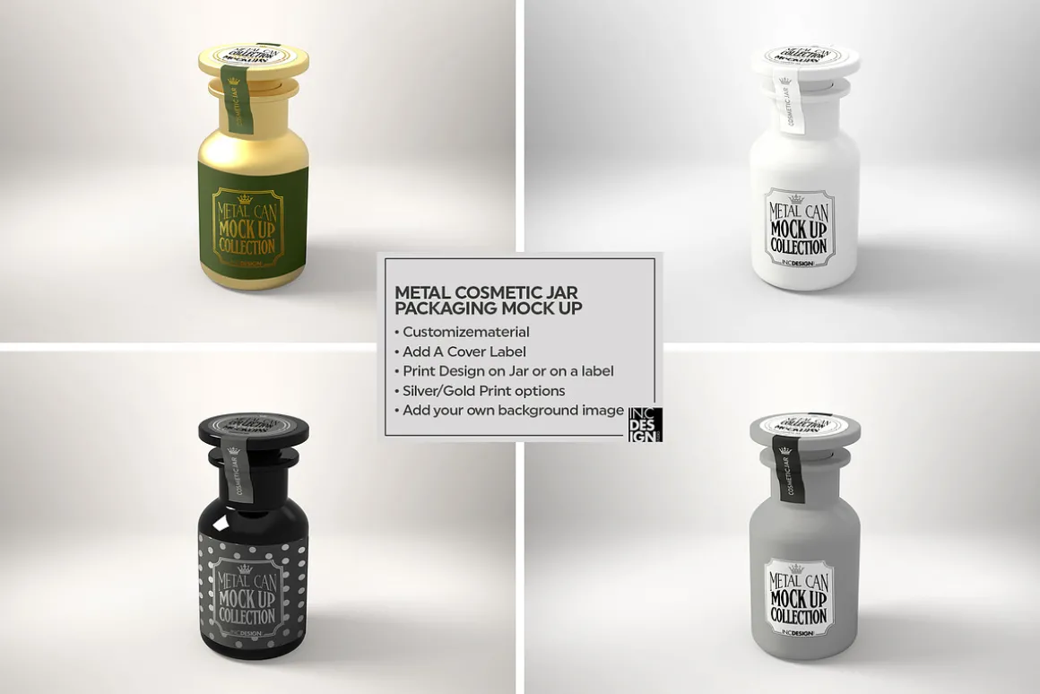 Vol3. Metal Can Mockup Collection