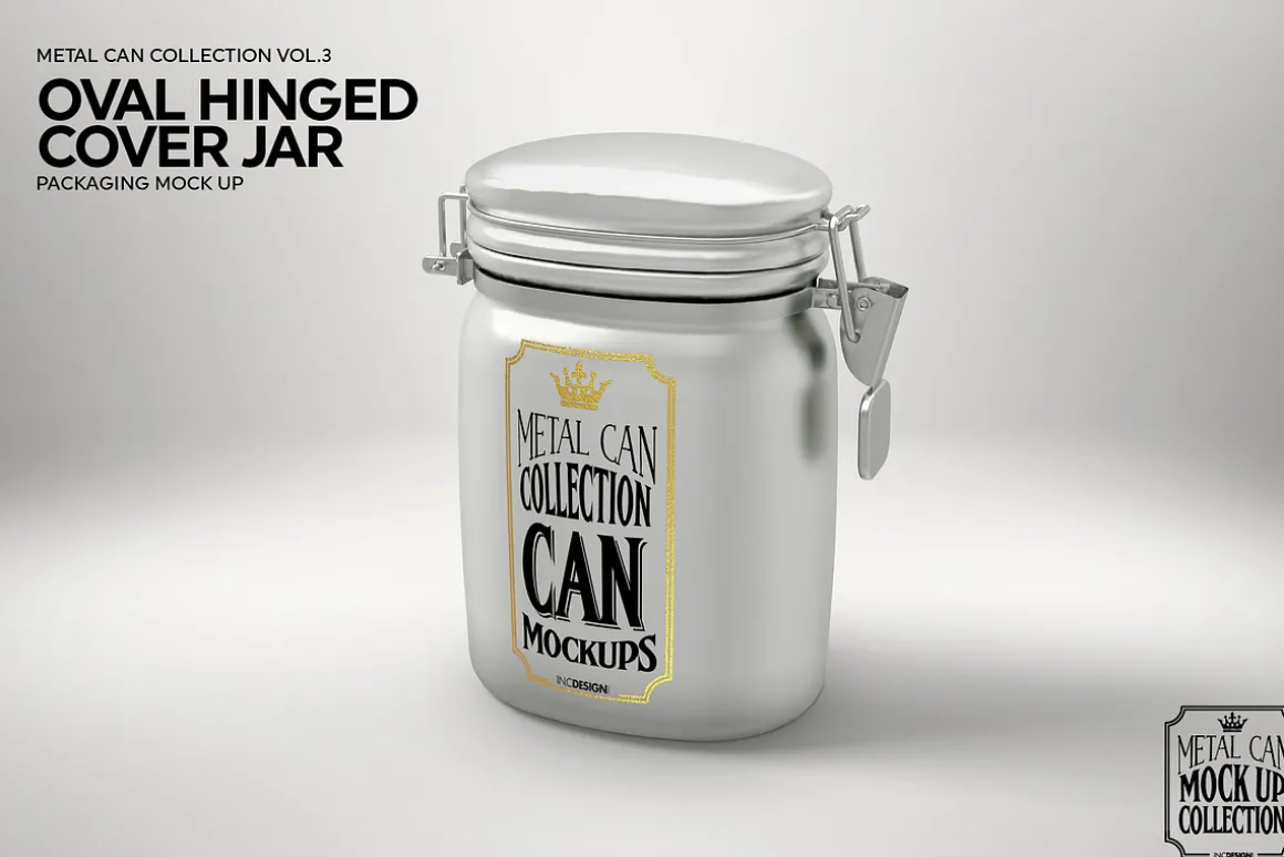 Vol3. Metal Can Mockup Collection