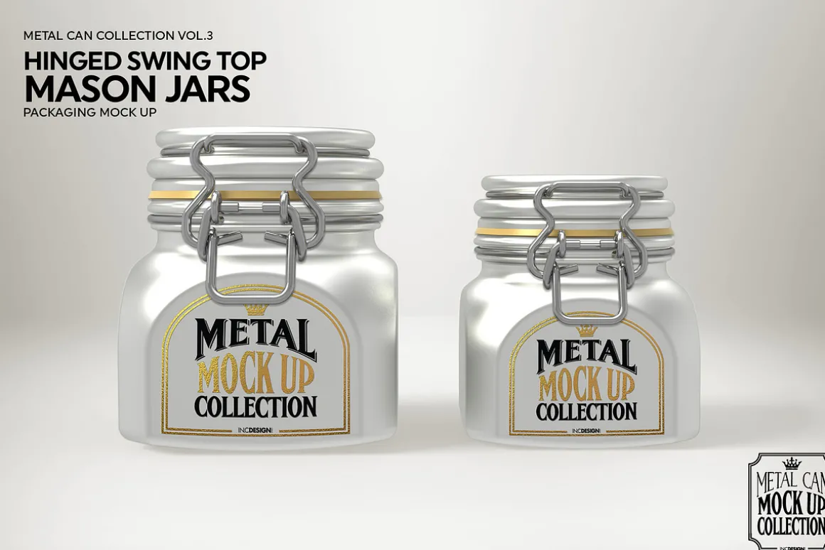 Vol3. Metal Can Mockup Collection