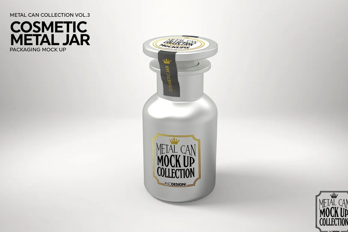 Vol3. Metal Can Mockup Collection