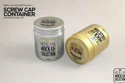 Vol3. Metal Can Mockup Collection