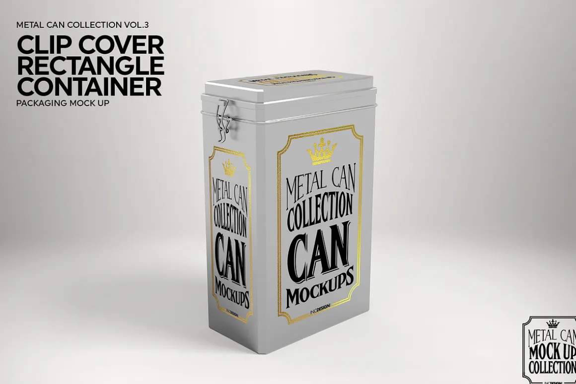Vol3. Metal Can Mockup Collection
