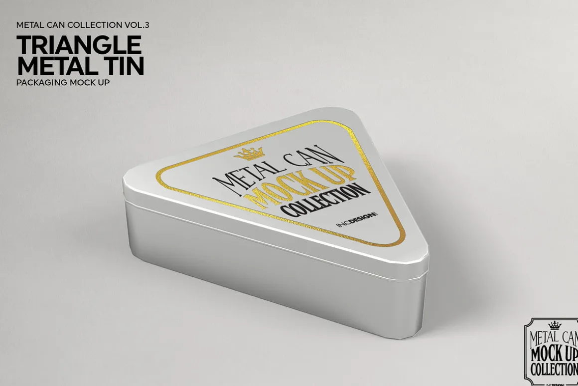 Vol3. Metal Can Mockup Collection