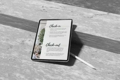 VOLAR Airbnb Welcome Book Template