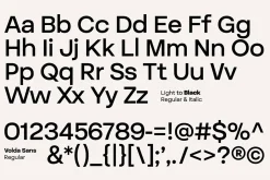Volda Sans - Modern Sans Serif
