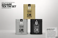 Vol1. Metal Can Mockup Collection