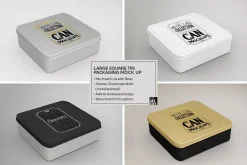 Vol1. Metal Can Mockup Collection