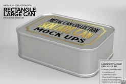 Vol1. Metal Can Mockup Collection