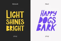 Volt Edge - Bold Display Typeface