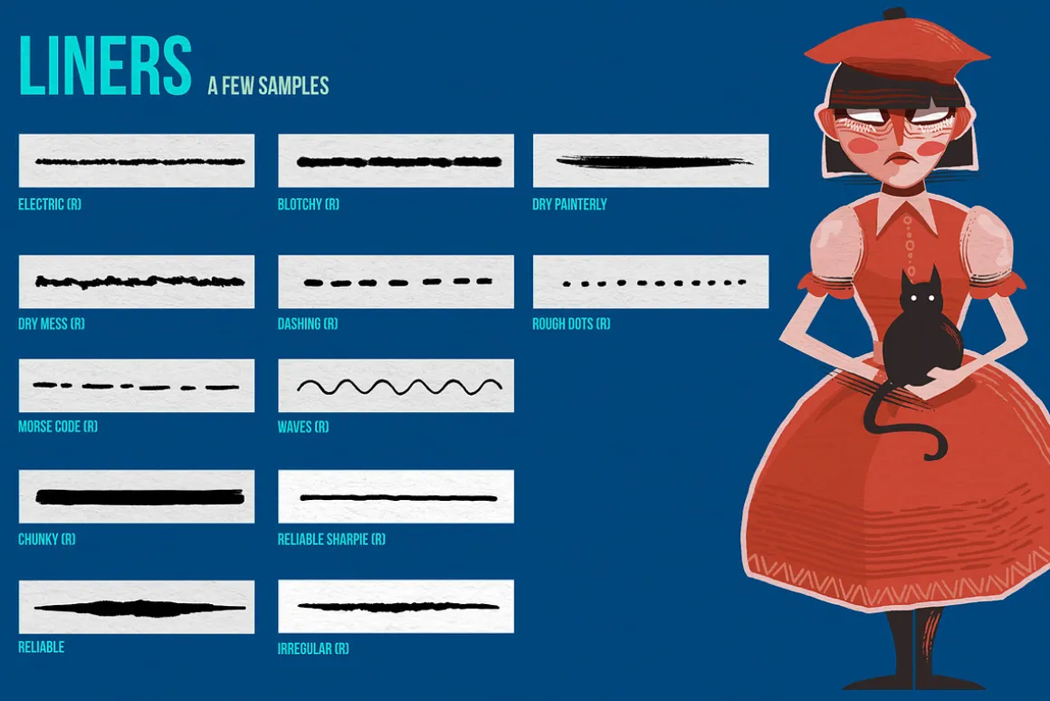 VOLT - Vector Brushes for Affinity