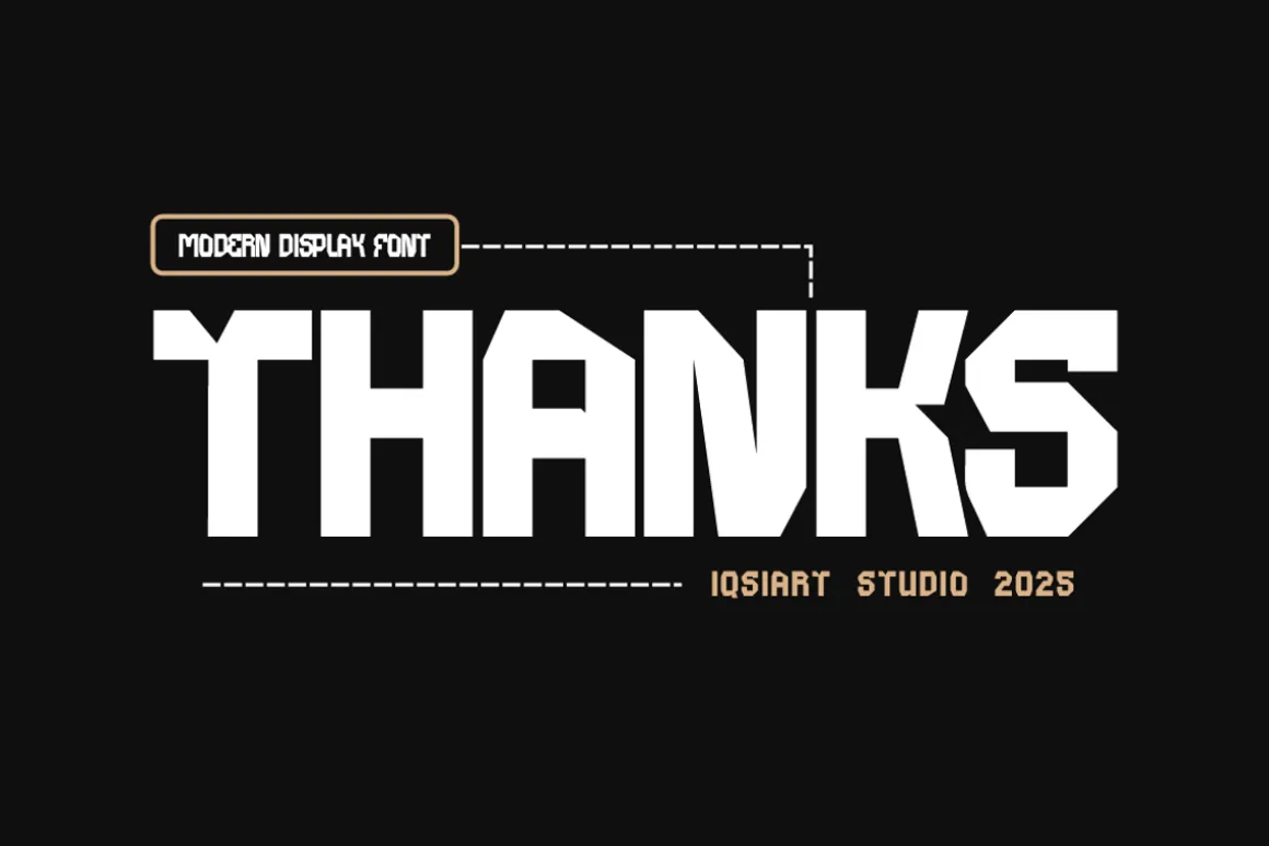 Vorgent - Techno Font