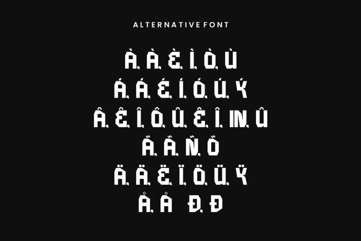 Vorgent - Techno Font